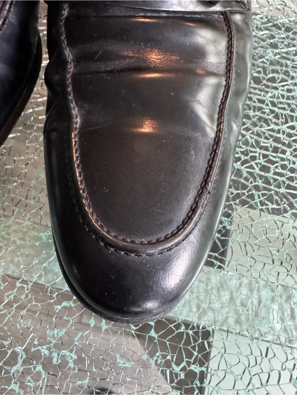 Dolce Gabbana Men's Black Leather‎ Bit Loafers 11